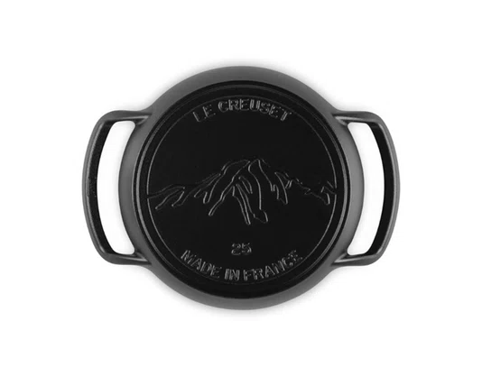 Skillet Redonda com Alças Alpine Le Creuset Matte Black 25cm