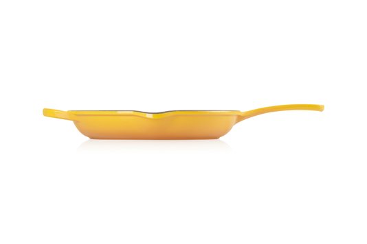 Skillet Redonda Funda Com Alça Ferro Fundido Signature Le Creuset Nectar 26 cm