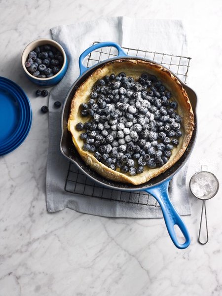 Skillet Redonda Funda Signature Le Creuset Azul Marseille 26 cm
