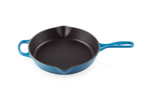 Skillet Redonda Funda Signature Le Creuset Azul Marseille 26 cm