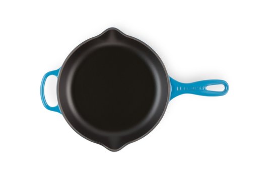 Skillet Redonda Funda Signature Le Creuset Azul Marseille 26 cm