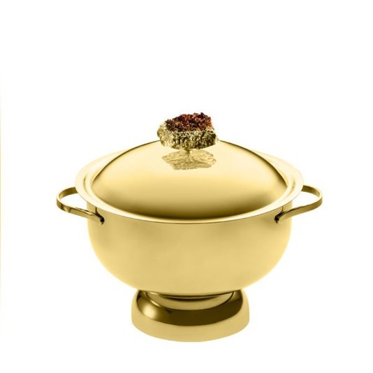 Sopeira Riva Ouro com Pedra Citrino 6 Litros