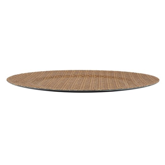 Sousplat de Plástico Bon Gourmet Palha 33 cm