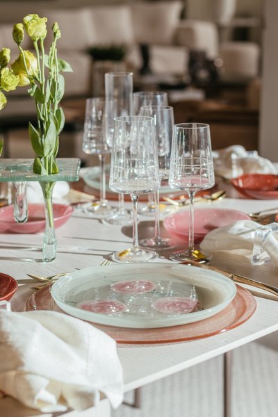 Sousplat Em Vidro Tabaco 26 cm