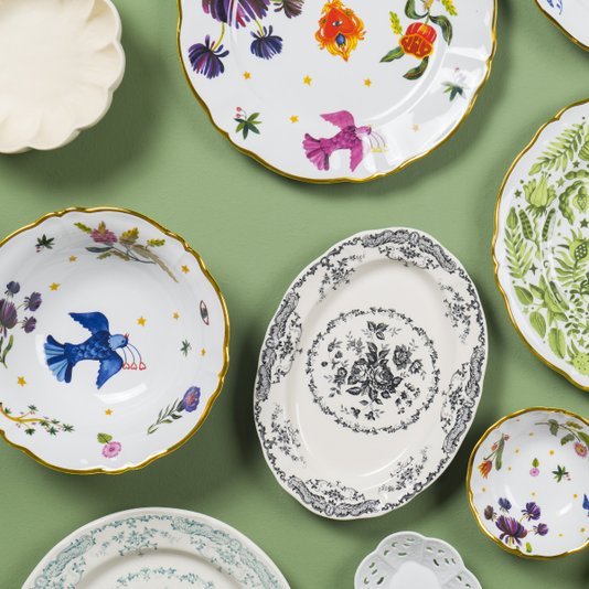 Sousplat Floral Vintage Bitossi Home