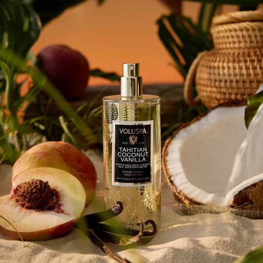 Spray de Ambiente Tahitian Coconut Vanilla Voluspa 100 ml