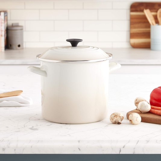 Stock Pot Le Creuset Meringue 22 cm