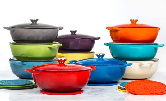 Suporte de Silicone Mandala Le Creuset Deep Teal