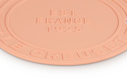 Suporte de Silicone Trived Le Creuset Pêche 20 cm