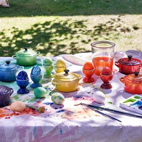 Suporte para Ovo Le Creuset Azul Caribe
