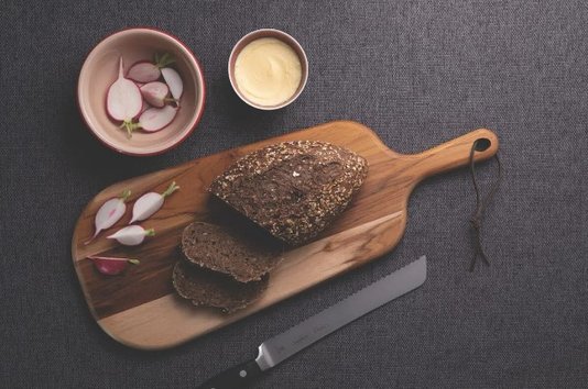 Tábua de Madeira Para Pães Tramontina 48 cm