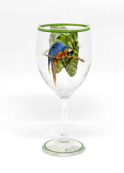 Taça de Água Tropicalha Arara Taj Home 