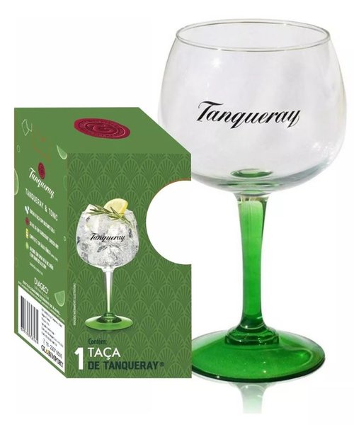 Taça Gin Tanqueray Com Embalagem Globo Import 600 ml