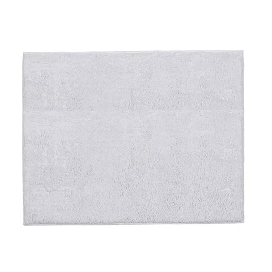 Tapete Carmel Algodão Trussardi Branco 80cm  x 60cm
