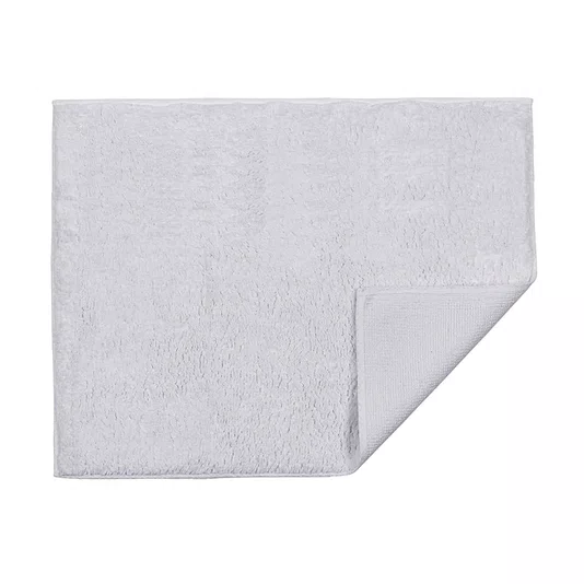 Tapete Carmel Algodão Trussardi Branco 80cm  x 60cm