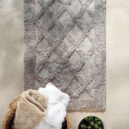 Tapete para Casa Lumiere Buddemeyer Luxus Branco 60 x 110 cm