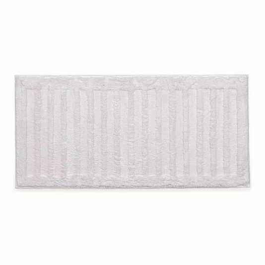 Tapete Salvatore Algodão Trussardi Branco 120cm x 60cm