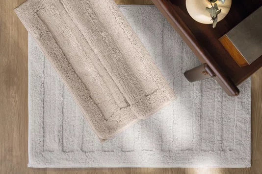 Tapete Salvatore Algodão Trussardi Nocciola 120cm x 60cm