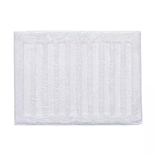 Tapete Salvatore Algodão Trussardi Branco 80cm x 60cm