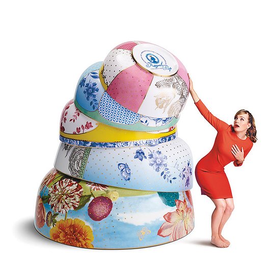 Tigela Bowl Royal Pip Studio Colorida 15 cm
