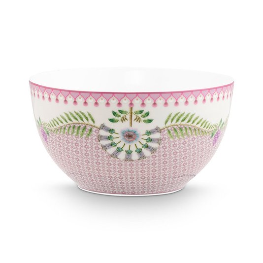 Tigela de Porcelana Lily & Lotus Pip Studio Lilás 15 cm
