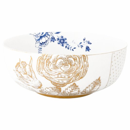 Tigela de Porcelana Royal White Pip Studio 23 cm
