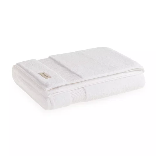 Toalha Banhão Lussure Trussardi Branco 86 x 160 cm