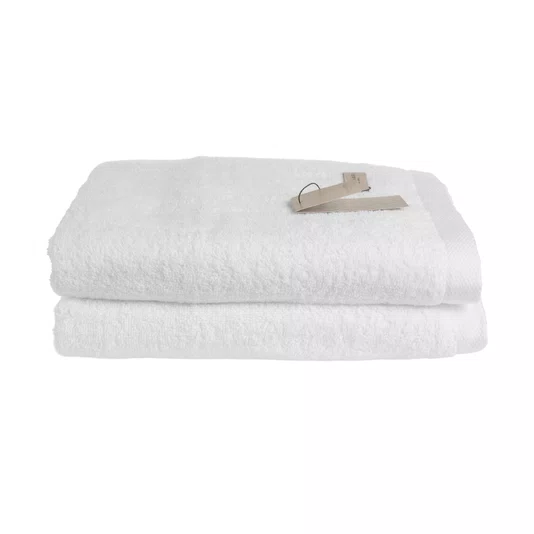 Toalha Banhão Modena 0,86 x 1,50 LCL Home By Trussardi Branca