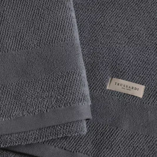 Toalha de Academia Borgia Trussardi Chumbo 30cm x 120cm