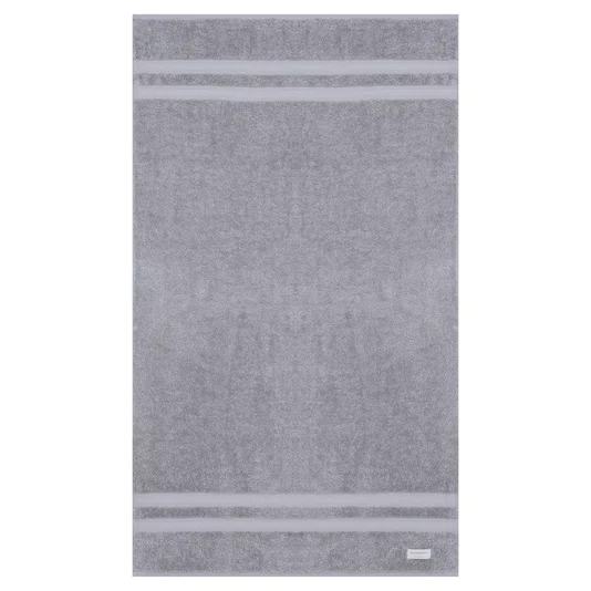 Toalha de Banho Algodão Egípcio Buddemeyer Cinza II 77 x 140 cm