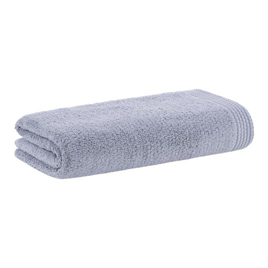 Toalha De Banho Belli Buddemeyer Luxus Cinza 0,70 x 1,40 m