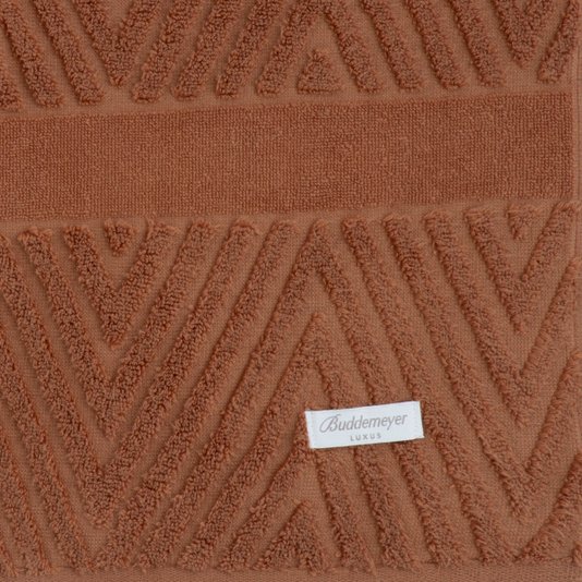 Toalha de Banho Bosco Air Buddemeyer Luxus Laranja 80 X 150 cm