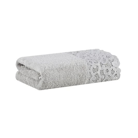 Toalha de Banho Capri Buddemeyer Luxus Cinza Heritage 70 x 140 cm