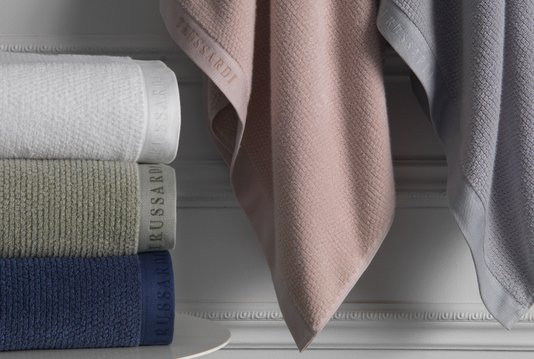 Toalha de Banho Maggiore Trussardi Branco 100cm X 180cm