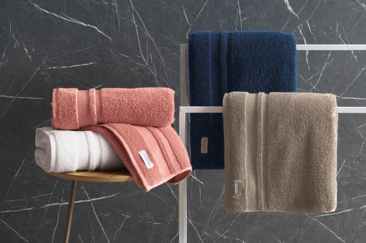 Toalha de Banho Lorenzi Trussardi Gelo 86cm X 150cm