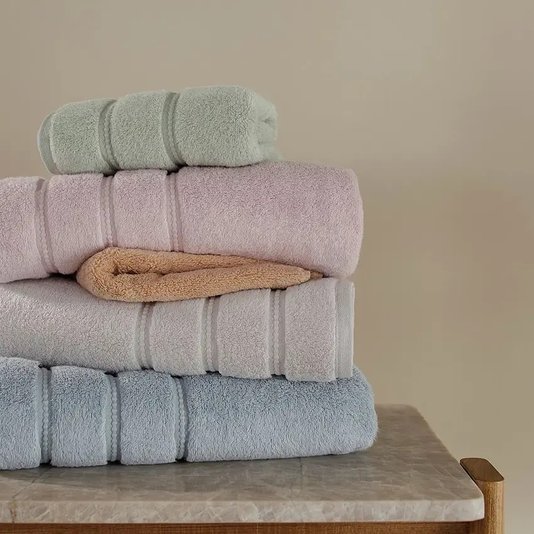 Toalha de Banho Gigante Baby Skin Air Buddemeyer Luxus Rosa 90 x 160 cm
