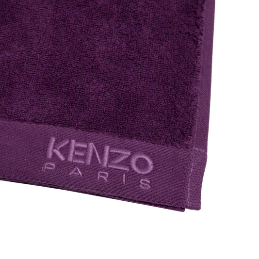 Toalha de Banho Grande Iconic Berinjela Kenzo Home 92 x 150 cm