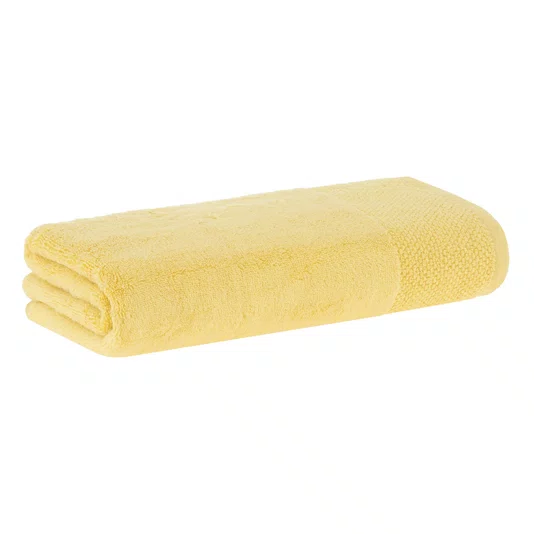 Toalha De Banho Hannah Intense Buddemeyer Amarelo 77 x 1,50 cm