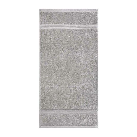 Toalha de Banho Loft Boss Home Prata 70cm x 140cm