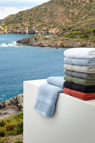 Toalha de Banho Loft Grande Algodão Egeu Hugo Boss Branco 1,00x1,50m