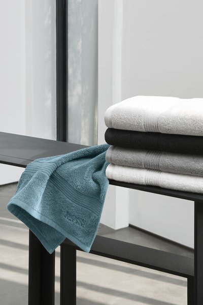 Toalha de Banho Loft Grande Algodão Egeu Hugo Boss Branco 1,00x1,50m