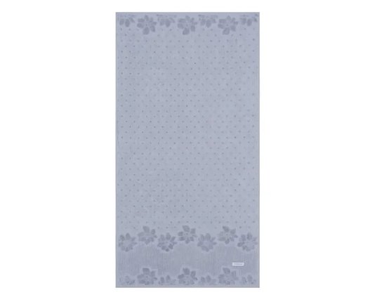 Toalha de Banho Lollipop Buddemeyer Cinza 70 x 135 cm