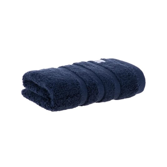Toalha de Rosto Luxus Hotel New York Buddemeyer Luxus Azul Marinho 48 x 100 cm