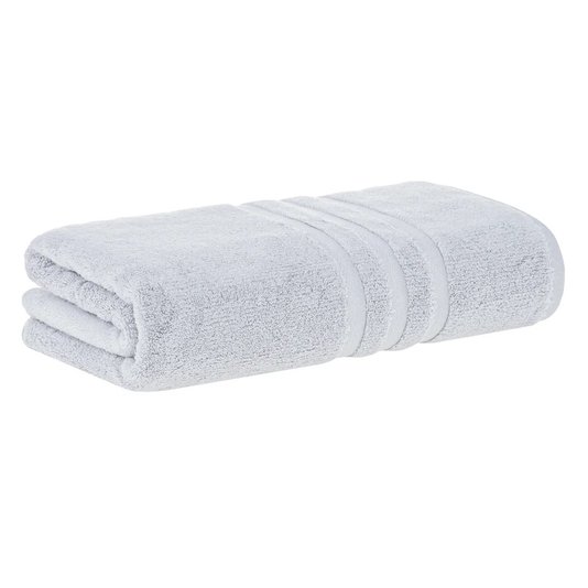 Toalha de Banho Gigante Luxus Hotel New York Buddemeyer Luxus Cinza 0,90 x 1,70 m