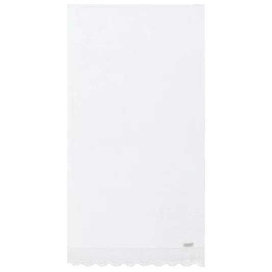 Toalha de Banho Margot Buddemeyer Luxus Branco 77 x 140 cm