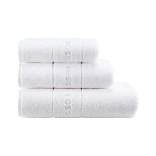 Toalha de Banho Plain Boss Home Branco 70cm x 140cm