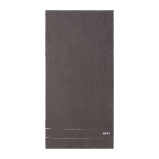 Toalha de Banho Plain Boss Home Grafite 70cm x 140cm