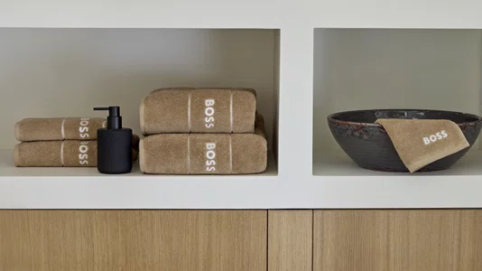 Toalha de Banho Plain Boss Home Pecan 70 x 140 cm