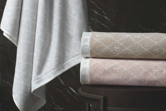 Toalha de Banho Speciale Trussardi Gelo 86cm X 160cm