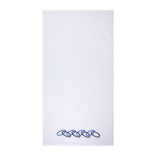Toalha de Banho Taormina Yves Delorme Branco 140 x 70 cm